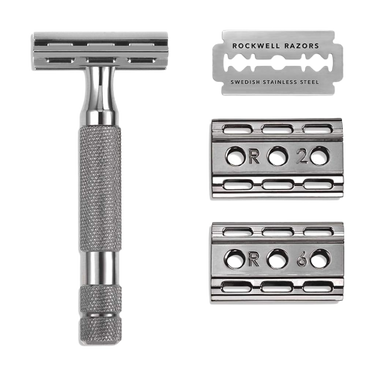 Rockwell Razors 6C DOUBLE EDGE RAZOR Gun Metal